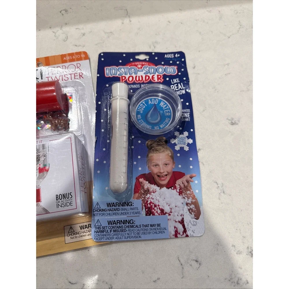 Sick Science Insta Snow Powder and‎ Amazing Spheres Science Kits for Kids